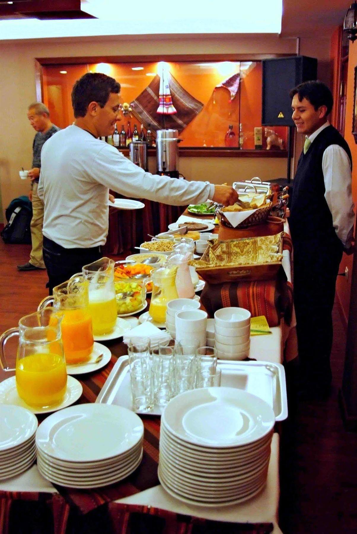Conde De Lemos Hotel 푸노 레스토랑 사진