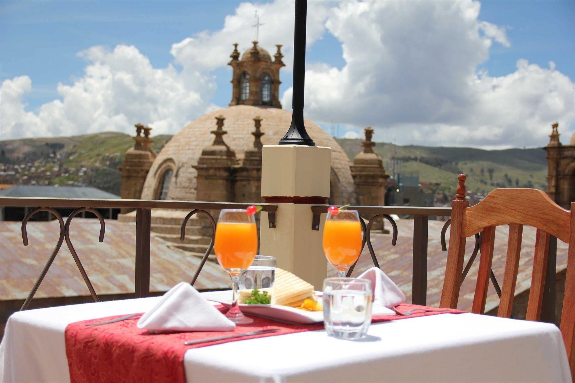 Conde De Lemos Hotel 푸노 레스토랑 사진